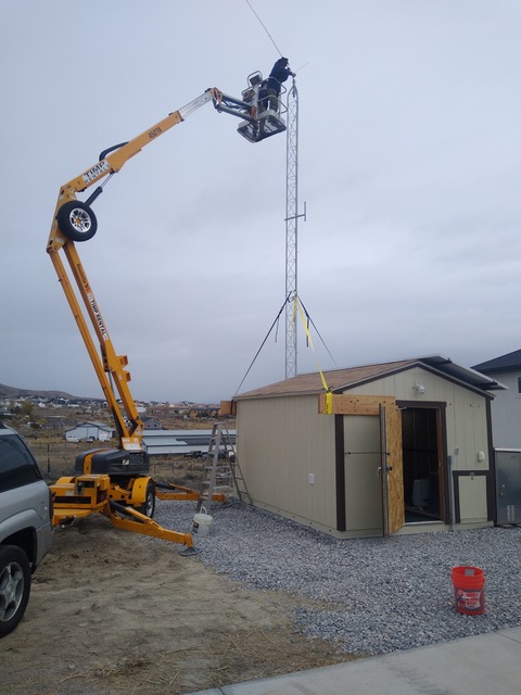Installing the tower
