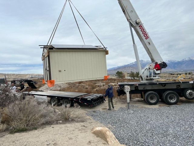 Lifting the shed