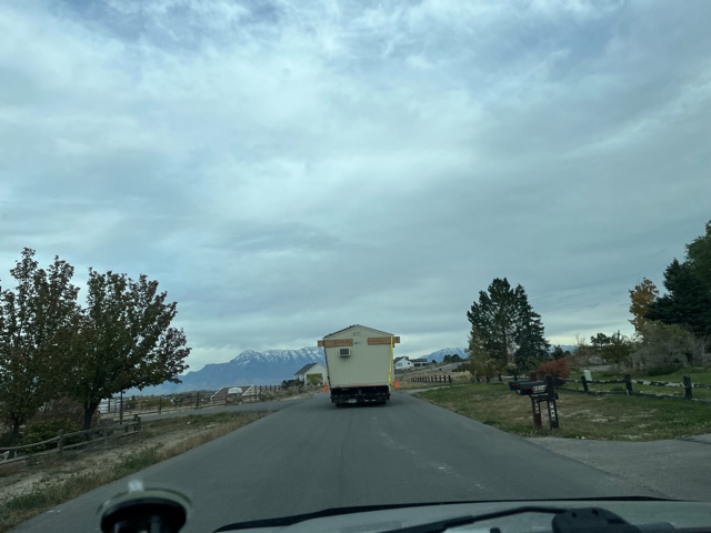 Following the shed